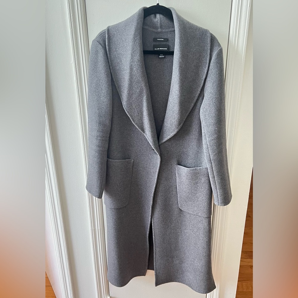 Club Monaco Italian Wool Coat